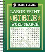 Brain Games - Large Print Bible Word Search (Green)