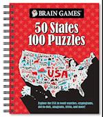Brain Games - 50 States 100 Puzzles