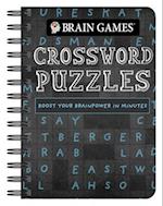 Brain Games - To Go - Crossword Puzzles (Chalkboard)