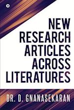 New Research Articles Across Literatures