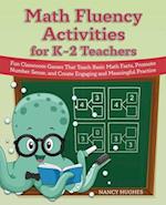 Math Fluency Activities For K-2 Teachers