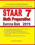 STAAR 7 Math Preparation Exercise Book