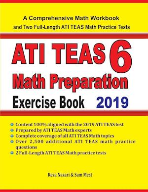 ATI TEAS 6 Math Preparation Exercise Book