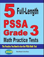 5 Full-Length PSSA Grade 3 Math Practice Tests