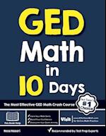 GED Math in 10 Days: The Most Effective GED Math Crash Course 