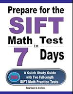 Prepare for the SIFT Math Test in 7 Days
