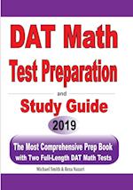 DAT Math Test Preparation and study guide