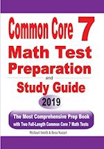 Common Core 7 Math Test Preparation and Study Guide