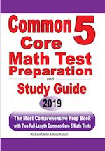 Common Core 5 Math Test Preparation and Study Guide