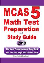 MCAS 5 Math Test Preparation and Study Guide