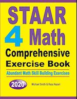 STAAR 4 Math Comprehensive Exercise Book