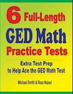 6 Full-Length GED Math Practice Tests