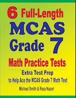 6 Full-Length MCAS Grade 7 Math Practice Tests