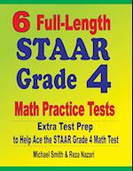 6 Full-Length STAAR Grade 4 Math Practice Tests