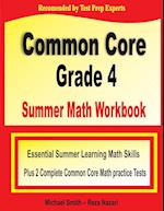 Common Core Grade 4 Summer Math Workbook 