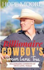 Billionaire Cowboy's Dream Come True 