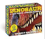Dinosaurs: 550-Piece Jigsaw Puzzle & Book