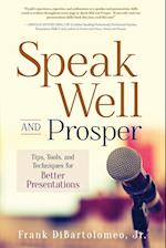 Speak Well and Prosper