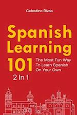 Spanish Learning 101 2 In 1