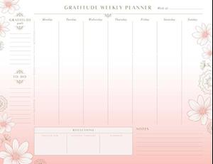 Gratitude Weekly Planner Notepad