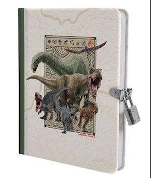 Jurassic World Invisible Ink Lock & Key Diary