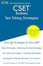 CSET Business - Test Taking Strategies