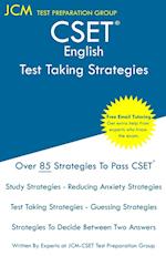 CSET English - Test Taking Strategies