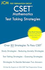 CSET Mathematics - Test Taking Strategies