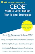 CEOE Middle Level English - Test Taking Strategies