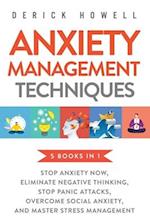 Anxiety Management Techniques 5 Books in 1