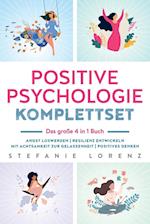 Positive Psychologie Komplettset - das große 4 in 1 Buch