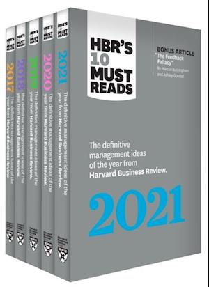 5 Years of Must Reads from HBR: 2021 Edition (5 Books)
