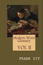 Modern Word Glossary (Volume 2)