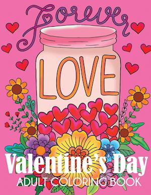 Valentine's Day Adult Coloring Book