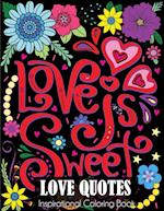 Love Quotes Inspirational Coloring Book