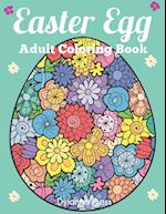 Easter Egg Adult Coloring Book