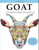 Goat Coloring Book for Adults 