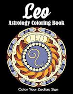 Leo Astrology Coloring Book