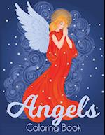 Angels Coloring Book