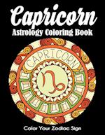 Capricorn Astrology Coloring Book