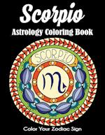 Scorpio Astrology Coloring Book