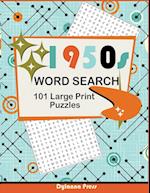 1950s Word Search Puzzle Book