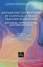 Advancing Supervision in Clinically Based Teacher Education