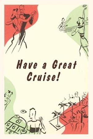 Vintage Journal Cruise Drawings Travel Poster