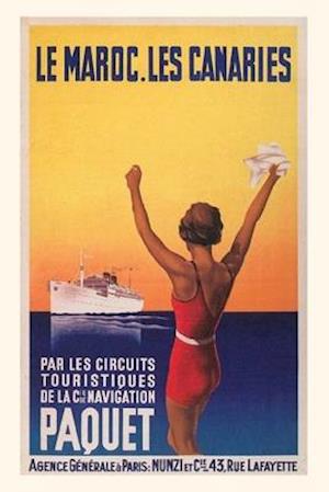 Vintage Journal Cruising the East Atlantic, Travel Poster