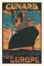 Vintage Journal Cunard to Europe