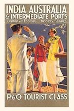 Vintage Journal Ocean Liner Travel Poster
