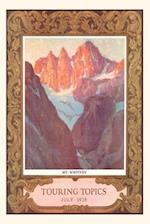 The Vintage Journal Mt. Whitney, Touring Topics