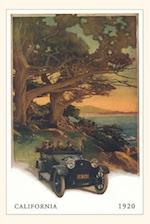 The Vintage Journal Two Couples in Model T on California Coastline