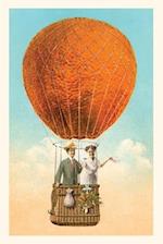 The Vintage Journal Couple in Orange Balloon